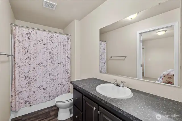 Primary bathroom.