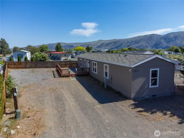 Plenty of room to add a detached garage.