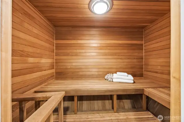 Sauna-ahhhhh!