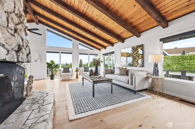 Living room with a view