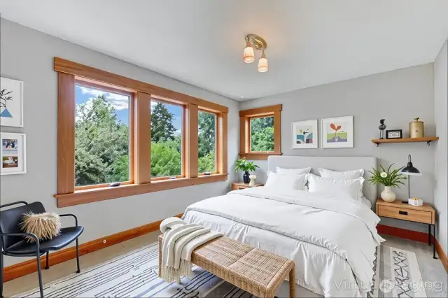 Virtually Staged Room