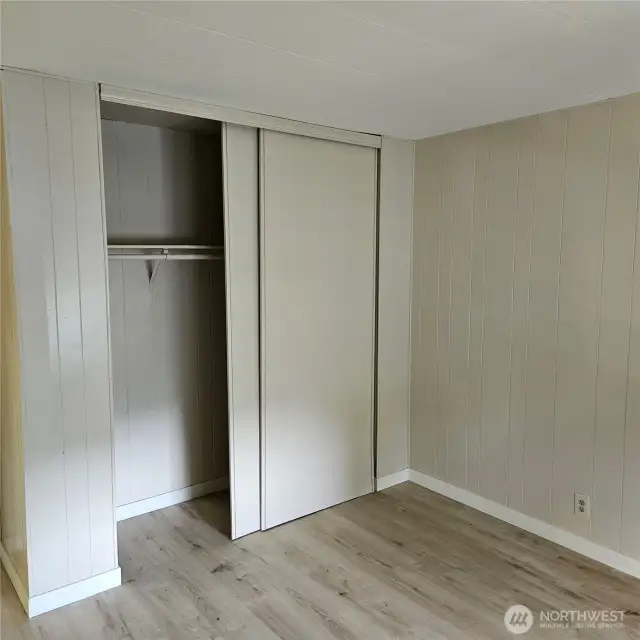 Bedroom #3 - showing Bedroom closet