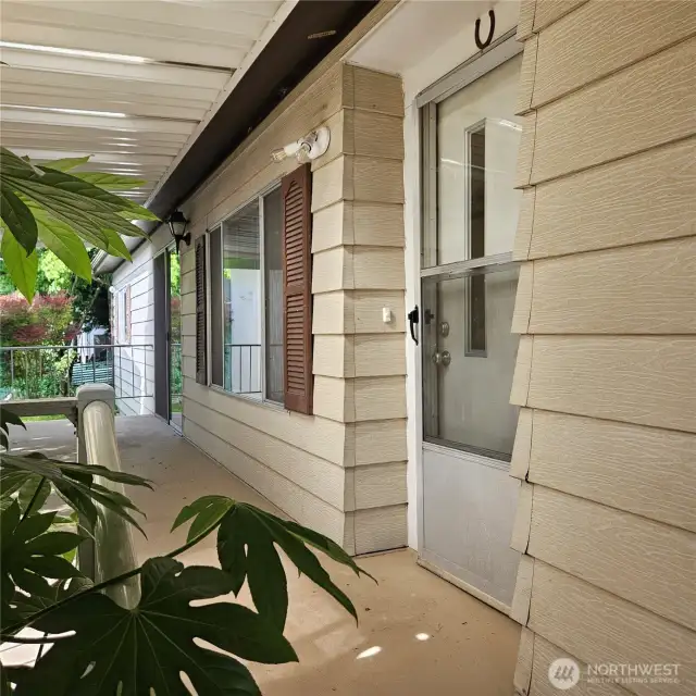Porch to Front Door