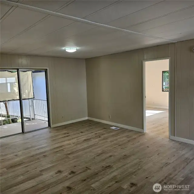 Living Room looking towards Master Bedroom Entrance