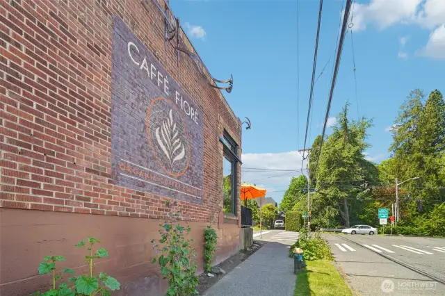 Grab a bite or sip your favorite brew at Café Fiore—just steps from your front door.