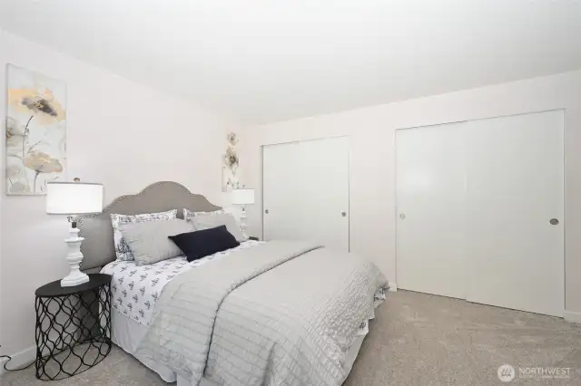 Lots of closet space