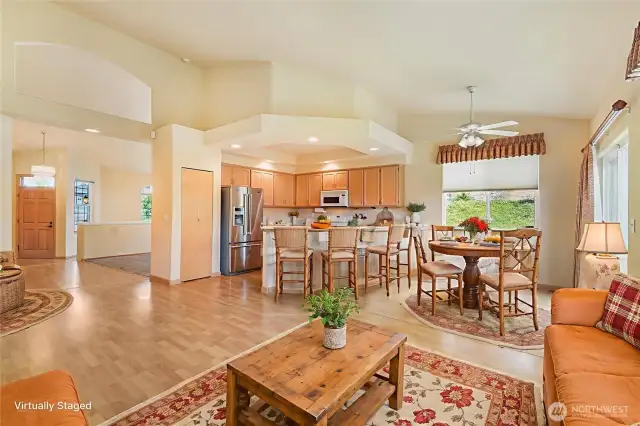 Virtually Staged Kitchen