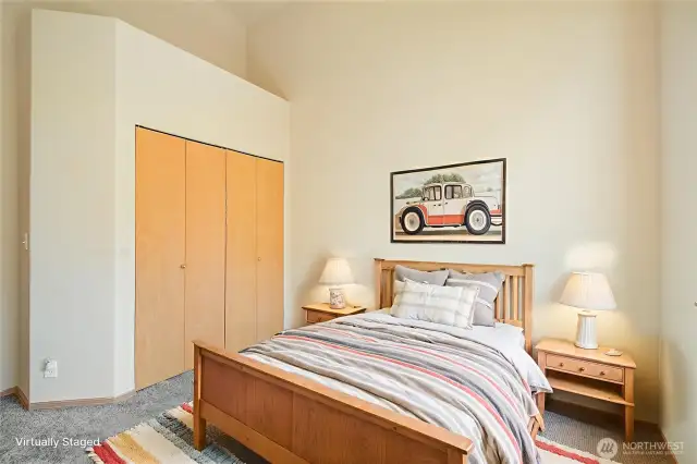 Virtually Staged third bedroom