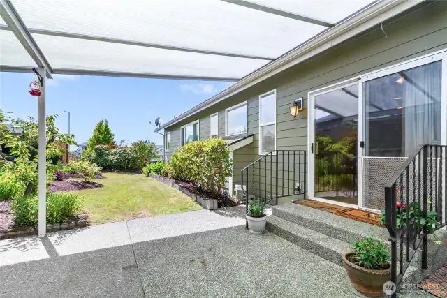 Covered Back Patio