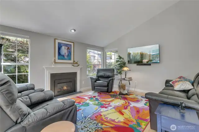 Plenty of seating in the spacious Family Room