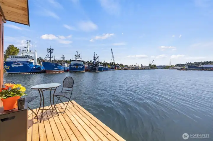 Lake Union Canal view
