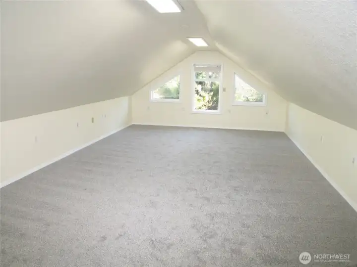 Bonus room for whatever you like.