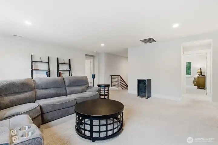 Expansive Bonus Room on the upper level.