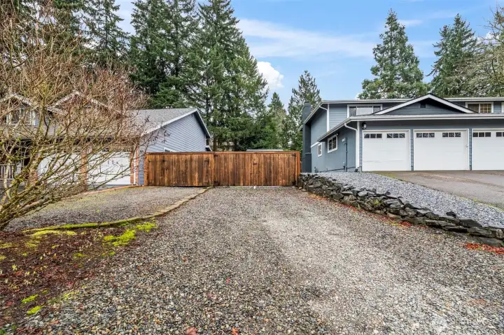 Plenty of extra parking in front of the home. 13911 113th Ave Ct E, Puyallup, WA 98374