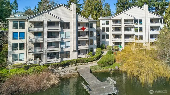 Only 2 buildings in the complex