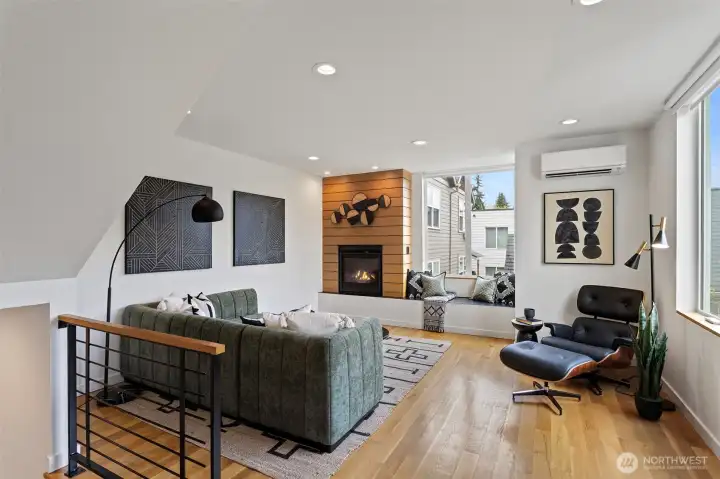 Wide plank oak flooring, picture windows and custom window treatments are just some of the features you will enjoy.