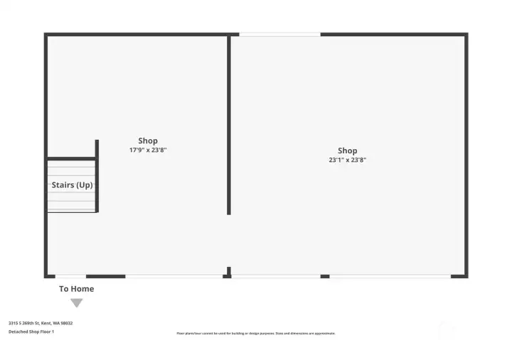 Detached Shop Floor Plan