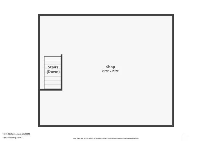Detached Shop Floor Plan (floor 2)