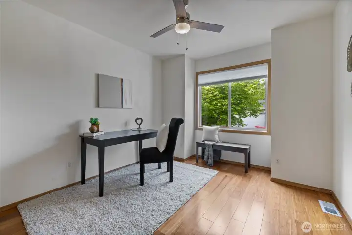 Secondary bedroom or office Secondary bedroom or office