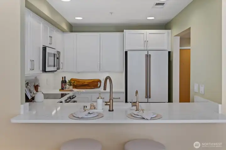 Breakfast bar