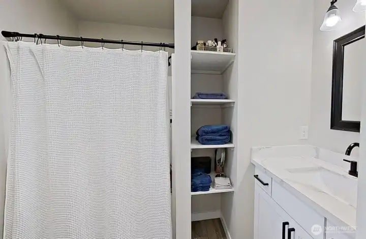 Primary three-quarter bathroom