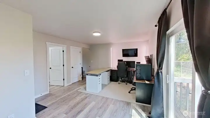 Lower level rec room
