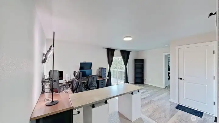Lower level rec room