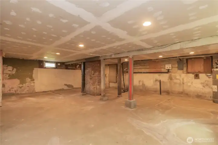 full height basement