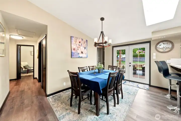 Great dining space Great dining space