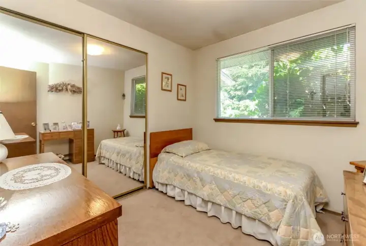 Bedroom with plenty of storage