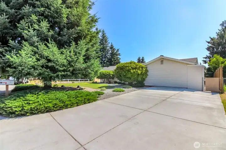 Newly paved driveway 2025