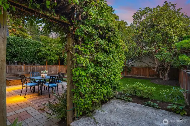 This area is great for a BBQ, sauna or a hot tub! This area is great for a BBQ, sauna or a hot tub!