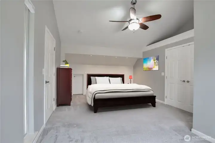 2nd level ensuite - virtually staged 2nd level ensuite - virtually staged