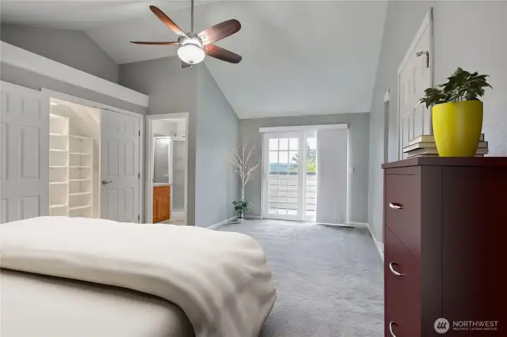 2nd level ensuite -virtually staged 2nd level ensuite -virtually staged