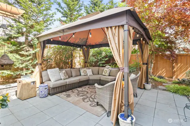 Gazebo can stay or go up to buyers