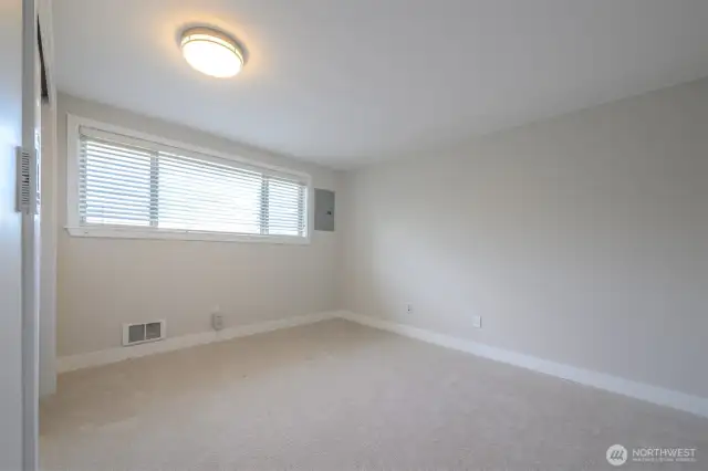 Bedroom 2 with new carpet