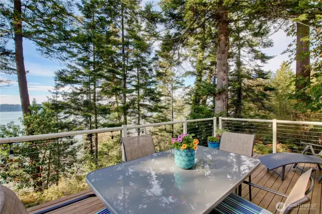 Just enough trees for a true Pacific Northwest feel.