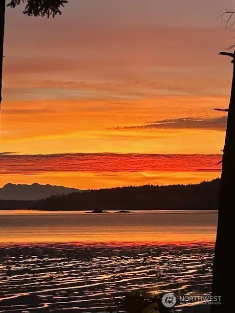 Remarkable sunset. Photo taken by seller from main deck.