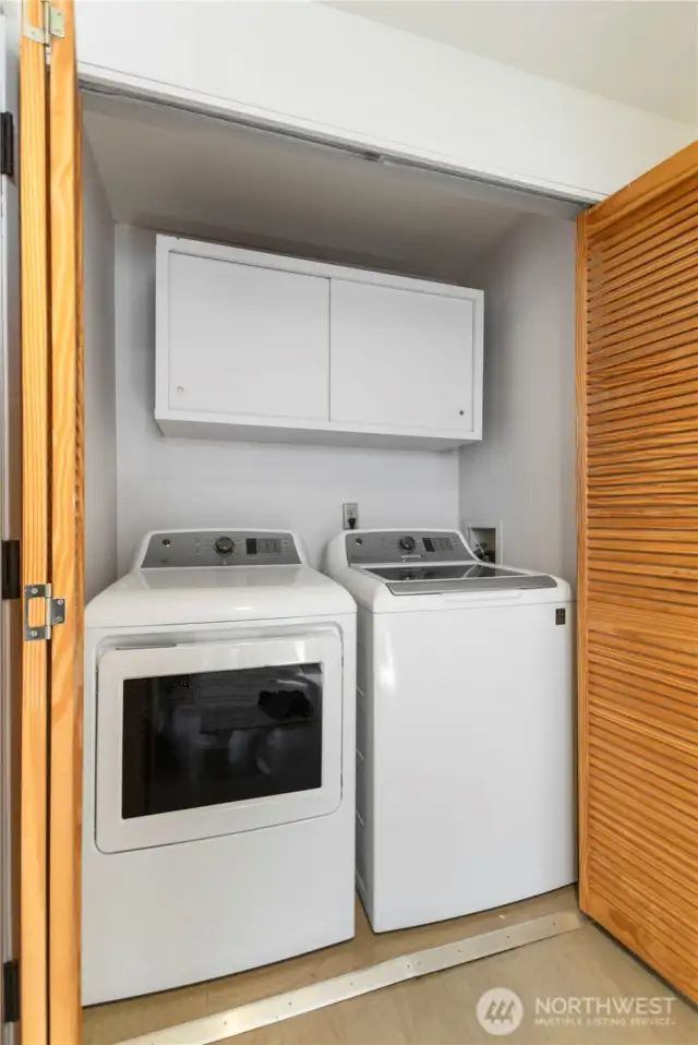 Laundry closet