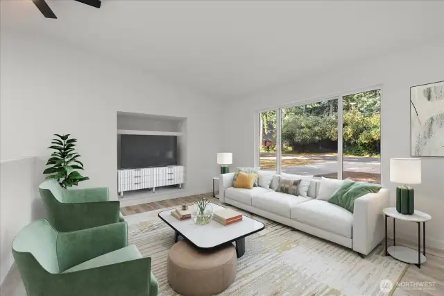 Virtually Staged Living Room 2