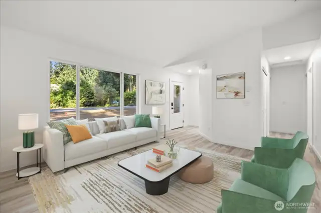 Virtually Staged Living Room 3