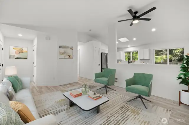 Virtually Staged Living Room 4