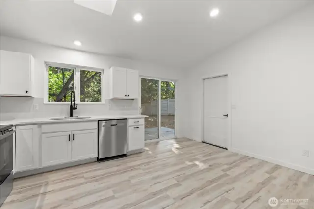 Virtually Staged Kitchen/Dining Room 3