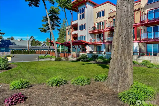 Exterior waterside.