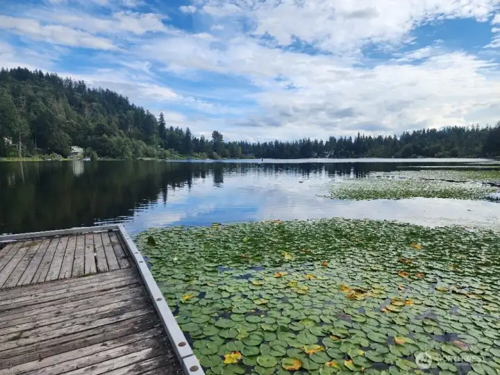 Nearby Lk Desire public dock