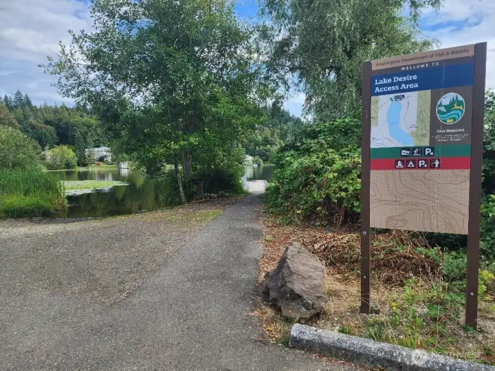 Nearby Lk Desire access