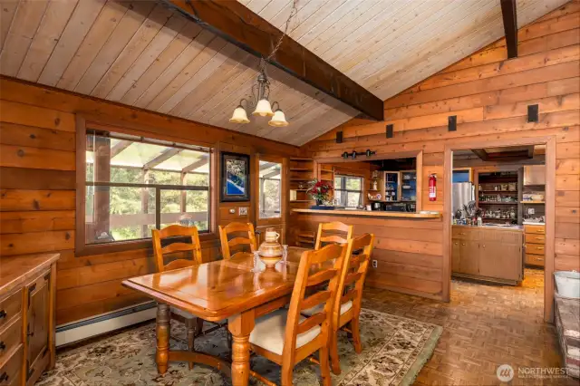 Dining Room with pass through to Kitchen