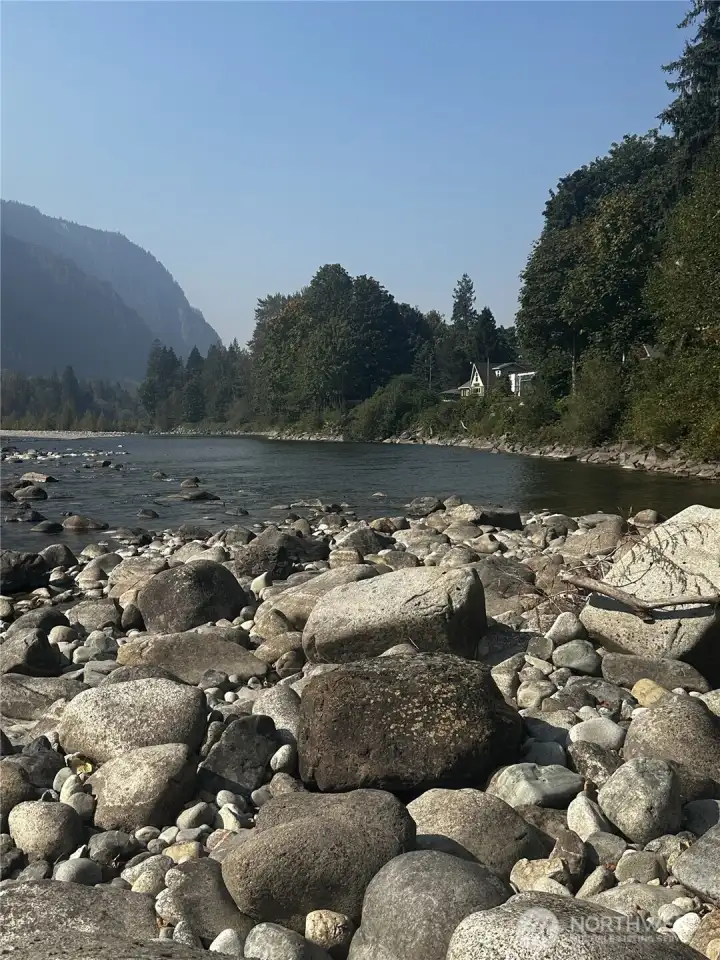 On-property path leads directly to the river.
