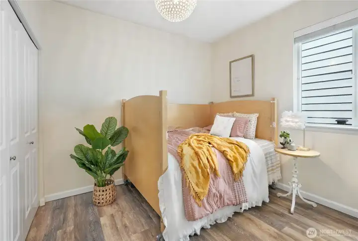 Bedroom on the main level!