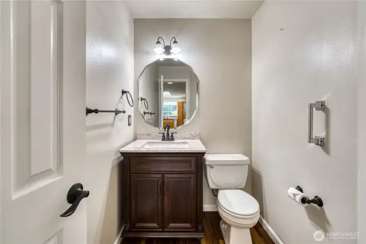 Updated 1/2 Bath...